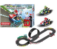 Auto Pista Elétrica Mario Kart 8 Nintendo Super Looping Turbo Com 4,9 Metros De Comprimento - Carrera Go! - CAR20062491