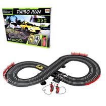Auto Pista Turbo Run Circuito Pista de Corrida Autorama Infantil Dm Toys DMT5892