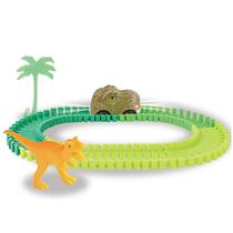 Auto Pista Vale Do Dinossauro- Carrinho Dinossauro Elétrico Auto Pista Vale Do Dinossauro- Carrinho Dinossauro Elétrico