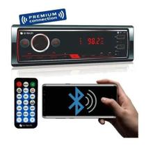 Auto Radio Automotivo Bluetooth MP3 Player USB SD Etech - Premium - E-TECH