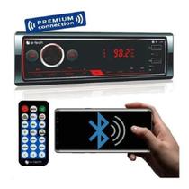 Auto Radio Bluetooth Mp3 Player Usb Sd Som Carro - E-tech