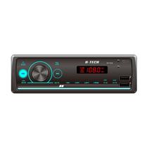 Auto rádio fm, usb, bluetooth, 4x25w, controle via app