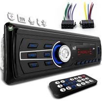 Auto Rádio MP3 7000BT M7 1 Din Bluetoth USB Micro SD FM 4 canais