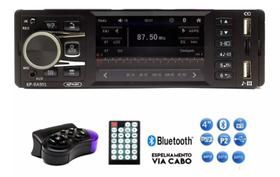 Auto Rádio Mp5 Tela 4 Bluetooth Som Automotivo Player Fm Usb