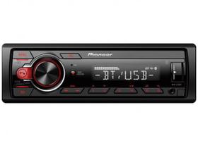 Auto Rádio Pioneer MVH-S218BT, Entrada Auxiliar Frontal, Bluetooth.