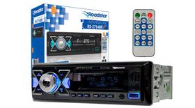 Auto Rádio Roadstar RS-2714br PLUS 4 Canais 55W Bluetooth USB FM MP3