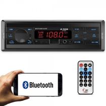 Auto radio usb/sd/aux/bluetooth 4x25w - com controle - HTECH