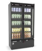 Auto Serviço Vanguard Resfriados 2 Portas Preto 0 a 7ºC ASVR2P PR_PR 220V Refrimate