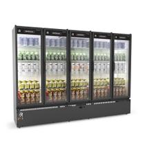 Auto Serviço Vanguard Resfriados 5 Porta 0 A 7 ºc Asvr5ppb Preto/branco 220v - Refrimate 220v Auto Serviço Vanguard Resfriados 5 Porta 0 A 7 ºc Asvr5ppb Preto/branco 220v - Refrimate 220v