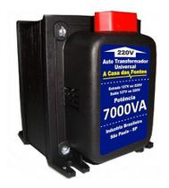 Auto Transformador 7.000 Va 110 P/ 220 ou 220 p/ 110- Tomadas Bivolt