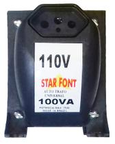 Auto Transformador Bivolt 110V 220V 100VA (75W) - Starfont