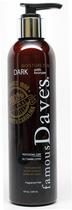 Autobronzeador Famous Dave's Moisture Tan Dark com bronzeador