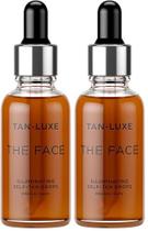 Autobronzeador TAN-LUXE The Face Gotas Iluminadoras 60ml Pacote com 2
