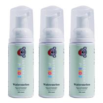 Autobrush Kids Creme Dental Espumante Sabor Melancia Kit com 3 unidades de 50ml Autobrush Kids Creme Dental Espumante Sabor Melancia Kit com 3 unidades de 50ml