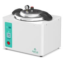 Autoclave 5 Litros Manicure Veterinário Podologia Vertical Agnus Verde 110v Com Anvisa Autoclave 5 Litros Manicure Veterinário Podologia Vertical Agnus Verde 110v Com Anvisa