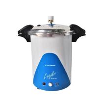 Autoclave 5 Litros Vertical Analógica Esterilização Anvisa Azul 220v Volare Med - Volaremed