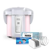 Autoclave Idealclave 8 Litros Rosa para Manicures, Podologia, Beleza e Estética, Dermatologia com Kit Biossegurança - Stermax