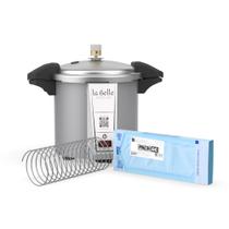 Autoclave Idealclave La Belle 5L Argento + Separador e 1 pacote de envelope - Cortesia Haste de Despressurização