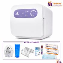 Autoclave Vitale Inox 5 Litros Lilás Bivolt + Mini Incubadora - Cristófoli Autoclave Vitale Inox 5 Litros Lilás Bivolt + Mini Incubadora - Cristófoli