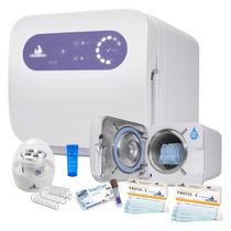 Autoclave Vitale Inox 5 Litros Lilás Bivolt + Mini Incubadora - Cristófoli Autoclave Vitale Inox 5 Litros Lilás Bivolt + Mini Incubadora - Cristófoli