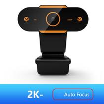 Autofocus webcam 2K HD webcam Preto - generic