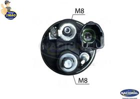 Automatico de partida 12v toyota fortuner hilux - 2339303840-74n 2339303369 2339303840