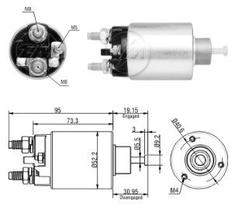 Automático de Partida Delco Remy S10 / Silverado