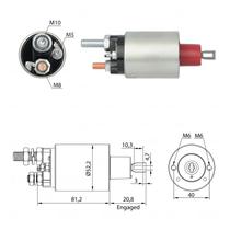 Automático de Partida Lu Cam Vw 8.120 26.260 M100r 12v