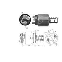 Automatico de partida volvo renault zm1594