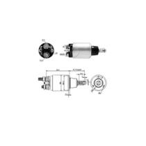 Automatico partida bosch ford cargo 24v zm3536
