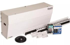 Automatizador Idealle Porta Social Deslizante 1 Folha 60kg Porta 1,20m Sensor Controle Branca