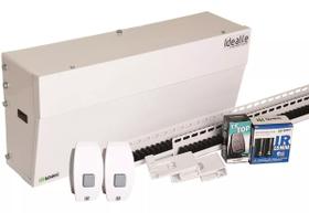 Automatizador para Porta Social Escritório Deslizante 1 Folha 60kg Com 2 Botoeiras Branca