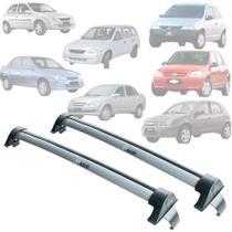 Automotive Rack Teto Aluminio GM Corsa Celta Cla Friso PRATA Automotive Rack Teto Aluminio GM Corsa Celta Cla Friso PRATA