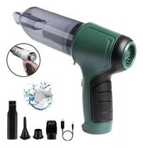 Automóveis Impecáveis: Mini Aspirador e Ventilador de Pó para Limpeza Completa