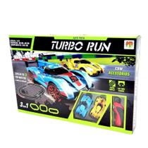 Autorama Auto Pista Turbo Run Circuito DMT5891 - Dmtoys - DM Toys