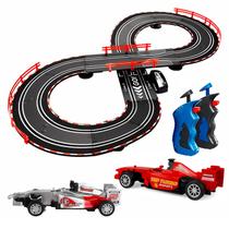 Autorama F-1 Com Dois Carrinhos 1:43 Controle Remoto E Pista Elétrica De 280 Cm