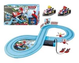 Autorama Pista Elétrica Mario Kart Vs Peach 2,4 Mt Carrera Autorama Pista Elétrica Mario Kart Vs Peach 2,4 Mt Carrera