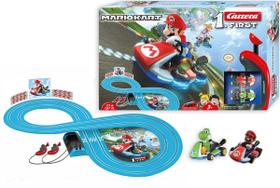 Autorama Pista Eletrica Mario Kart VS Yoshi Carrera 2,4mt