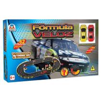Autorama Stock Car Formula Veloz Elétrico - Braskit 5804 Autorama Stock Car Formula Veloz Elétrico - Braskit 5804