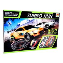 Autorama Turbo Run Circuito Oval 2 Carros Presente Brinquedo Menino DMT5891 - DM Toys