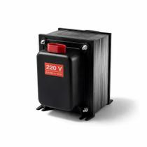 Autotransformador Slim Premium 5000VA Bivolt 20A Tripolar com Fusível Rearmável - Force Line