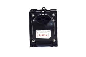 Autotransformador Tecno 2000va com Tomadas Tripolares Bivolt Preto