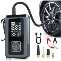 Auxiliar de partida Compressor De Ar Calibrador Pneu Portátil