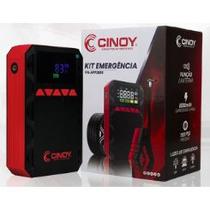 Auxiliar de Partida - Compressor de Ar Portátil - Lanterna CINOY Auxiliar de Partida - Compressor de Ar Portátil - Lanterna CINOY