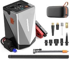 Auxiliar De Partida E Compressor Jump Starter Multifuncional Com Bomba De Ar E Soprador Gf01 Auxiliar De Partida E Compressor Jump Starter Multifuncional Com Bomba De Ar E Soprador Gf01