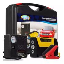 Auxiliar De Partida Portátil Emergencial Compressor Pneu 12V
