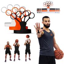 Auxiliar de tiro de basquete FNBX FlickGlove com 3 resistências de alça Auxiliar de tiro de basquete FNBX FlickGlove com 3 resistências de alça