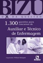 Auxiliar e tecnico enfermagem: 1300 questoes... - RUBIO