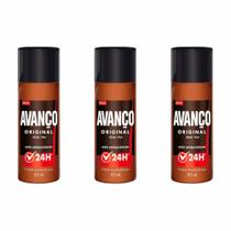 AvanÇO Original Desodorante Spray 85ml (Kit C/03)