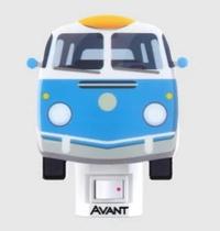 Avant Luz Noturna Led Corujinha 1w 3000k Autovolt Avant